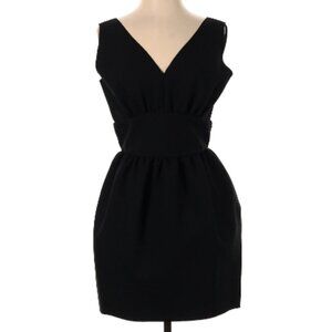 MSGM Abito V-neck Low-back Mini Dress